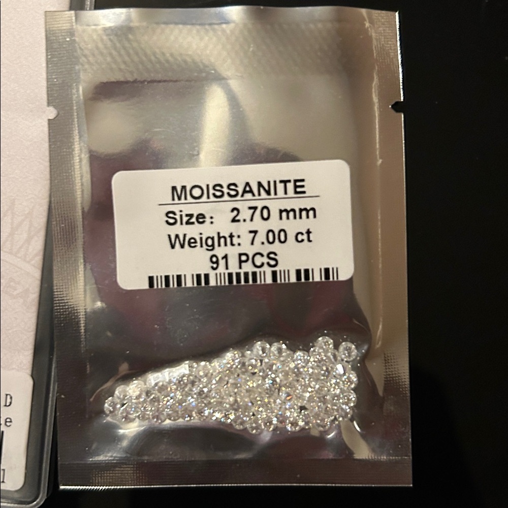 Moissanite Gemstones 7.00 ct